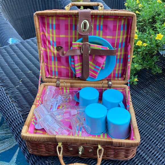 Alex Children's picnic basket - Picture 2 of 6